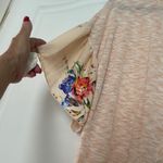 Hummingbird New  soft light knit blouse with Satin Bell Sleeves Photo 3