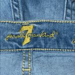 7 For All Mankind Josefina Skinny Boyfriend Light Blue Distressed Jeans Photo 10