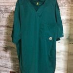Green force scrub top nurse shirt doctors shirt carhartt clothi… Photo 0