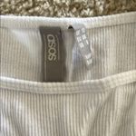 ASOS White Bodysuit One Piece with Adjustable Straps Photo 1