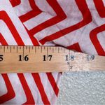 Monoprix Femme Red White Striped Tiered Midi Dress Womens S Prairie Boho Casual Photo 2