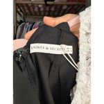 Saints + Secrets  LAKYN LACE BUST TIED BACK MINI DRESS BLACK Size Small Photo 9