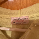 Bobbie brooks long sleeve hoodie 2X Yellow Size XL Photo 1