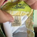 Loudmouth Golf Fairway Classic Underwater Palm Pink Sharks Skort Size 10 Green Photo 1