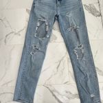 American Eagle distressed, straight leg jeans Photo 0