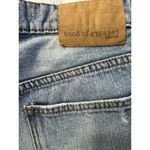 Band of Gypsies  Blue Denim Shorts Violet Size 25 Stud Holes Festival Rocker Photo 2