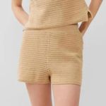 French Connection NWT Biscotti Knitted Shorts - Size XL Photo 0