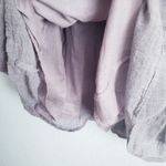 ZARA  Gray Embroidered Long Sleeve Tunic Dress Photo 4