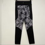 Lou & grey Black Gray Etchblock Patterned Leggings Photo 96