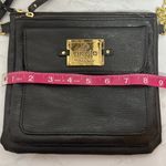 Nicole by Nicole Miller black leather cross body Photo 8