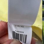 1. State  yellow and white floral tiered sleeveless mini dress Sz XS Photo 15