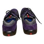 Prada America's Cup Purple Suede & Black Sneakers 38 Photo 3