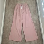 NONchalant $284 Revolve Wide Leg Fabi Pants in Pink NWT Sz Med Photo 3