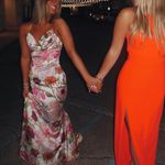 Revolve Tara Gown in Pink Daisy Photo 3