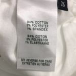 7 For All Mankind White High Waist Ankle Fringe Seam Skinny Jeans Size 26 NWT Photo 13