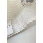 Forever 21 White Lace-Up Eyelet Bustier Crop Top - Size L Photo 3