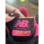 New Balance 750 V1 Womens Running Shoes Size 8.5 Black & Pink Photo 7