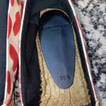 Saint Laurent Lip-Print Canvas Espadrilles Size 38.5 Photo 3