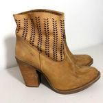 Anthropologie Musse & Cloud Laser Cut Leather Upper Avaly Boot Photo 0