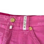 MCM Vintage Pink Monogram Satin Tracksuit Custom Made Photo 8