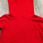 Urban Heritage  small red long sleeve sweater with cowl Photo 2