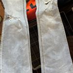 Tinseltown Flared Distressed Jeans Photo 5