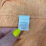 J.Jill  Clementine Orange Casual Crew Neck Knit Sweater Photo 9