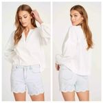 Driftwood  Lulu Embroidered Eyelet‎ Jean Shorts Size 27 Photo 1