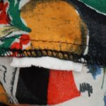 J.Crew Postcard Print Ruffle Top Fruit Travel Retro Tropical Vacation Size 2 Photo 4