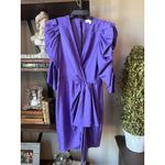 Ronny Kobo Amara Silk Mini Dress Purple Womens Size XS Photo 3