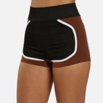 Free People NEW FP Movement Women's There You Go Run Shorts Black Argan Oil M/L Photo 4