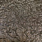 Abercrombie & Fitch Gold Metallic Crinkled Mid Rise Side Zip Mini A-line Skirt S Photo 3