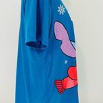 Disney NEW Stitch Blue Christmas T-shirt size 3XL Photo 6