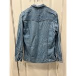 Biker Blues Harley Davidson Lace Up Denim Shirt Jacket Women's S Blue Photo 9