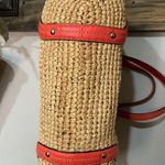 Coach 1941 Raffia Straw Shoulder Bag Photo 5