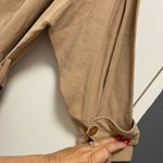 ZARA  trench dress tan medium lightweight w gold buttons Photo 3