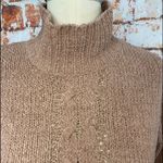 Lost + Wander Jolie Chenille Sweater Blush Pink Mauve Turtleneck Mockneck XS S Photo 2