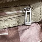 Guess Vintage Purse Y2K Monogram Logo Beige Tan Hand Bag Photo 12