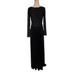 Tadashi Shoji Vintage Tadashi Evening Dress Sz S Metallic Holiday Cocktail Twist Whimsigoth Photo 5