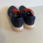 Brooks Navy Orange Range 2 Athletic Lace Up Running Sneaker Womens 8 Photo 5