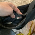 Talbots Black Polyester Shoulder Crossbody Bag Pockets 10"x10" Womens Photo 8