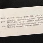 ZARA NEW Black Short Sleeve Mock Neck Mini T Shirt Bodycon Sweater Dress Size L Photo 4