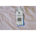 Adidas NWT  Originals Tennis Luxe Asymmetric Light Pink Crop Tank Size M Photo 2