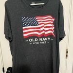 Old Navy  2017 Flag Grey T-shirt Photo 0