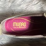 Munro JESSIE HEELED NUBUCK LEATHER BOOTIES HERB GREEN Slip-On Size 6.5 Photo 6