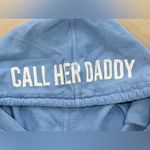 Barstool Unwell CALL HER DADDY Hoodie  merch original cropped light periwinkle Photo 8