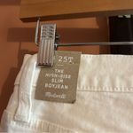 Madewell The Tall High-Rise Slim Boyjean in Tile White Slouchy NWT $128 Size 25T Photo 5