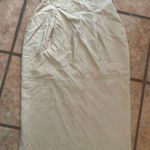 August Silk  Cream Maxi Skirt Photo 0