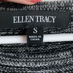 Ellen Tracy  Black and White Crewneck Sweater Photo 3