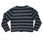 Oliver O nwt size medium Black and White houndstooth Women's Sweater jacket Photo 1